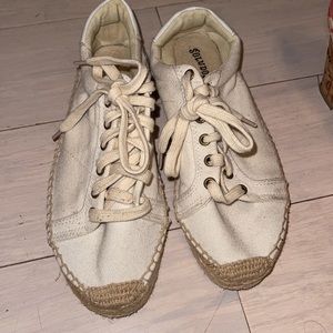 Soludos Canvas Walking Shoes Size 7